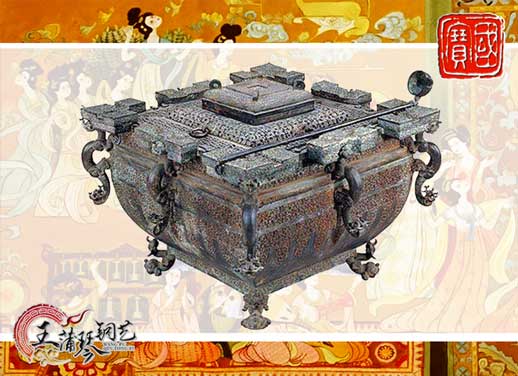 鑒缶，曾侯乙銅鑒缶，我國(guó)最早的“冰箱”