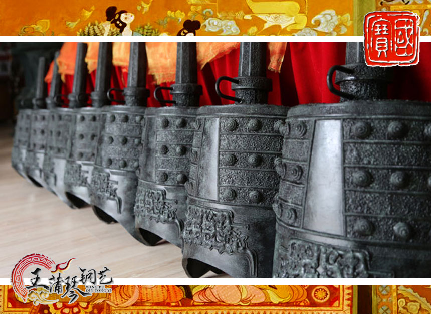 樹(shù)脂編鐘、玻璃鋼編鐘、編鐘裝飾品